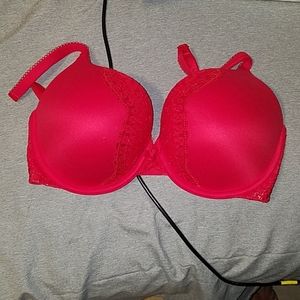 Red Perfect Shape Victoria's Secret Bra